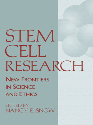 cover image of Stem Cell Research